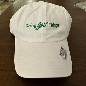 NWT Random Golf Club x Outdoor Voices “Doing Golf Things” Hat